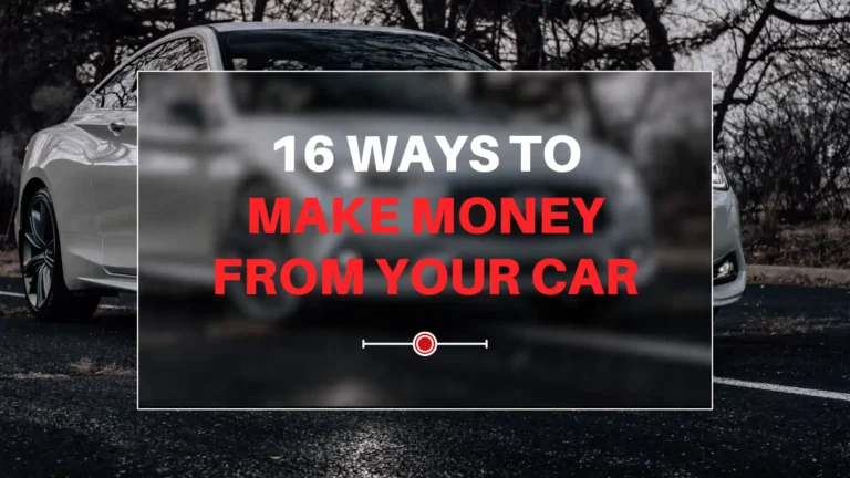 make money from your car