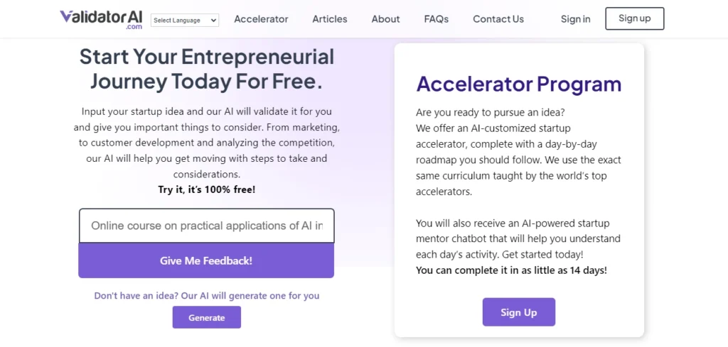 AI tools for Business Idea Generation