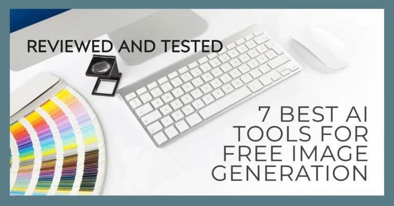 Best AI tools for image generation for free